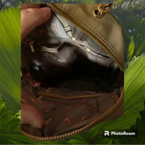 Tan Ladies Backpack with departments - Picture 4 of 5